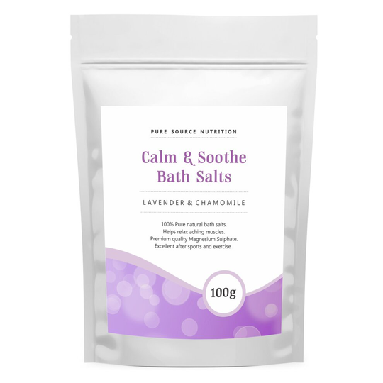 (Pina colada, 100g) Epsom Salt Bath Salts Magnesium Sulphate SPA Relax