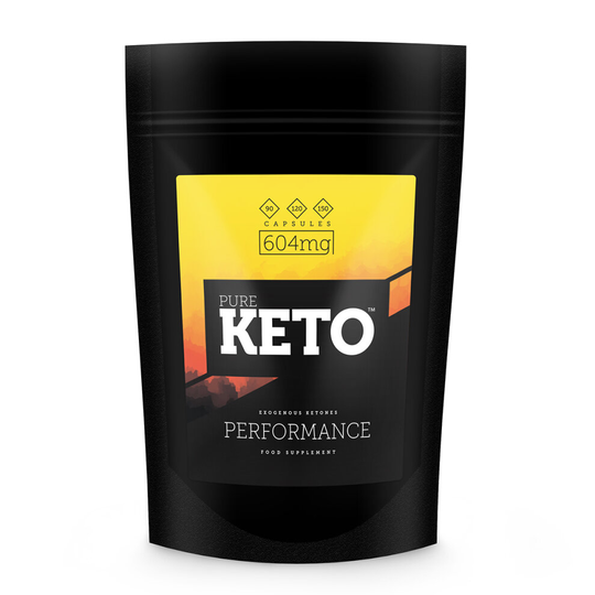 BHB KETO DIET PILLS- Pure Keto 'Performance' +BCAA +Taurine 90 Caps