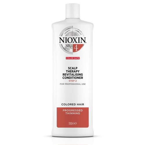 Nioxin SYS4 Scalp Therapy Revitalising Conditioner for Color Treated hair with Progressed Thinning 1000ml