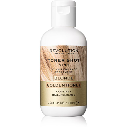 Revolution Haircare Toner Shot Blonde Golden Honey Nourishing Toning Mask 3 in 1 Shade Blonde Golden Honey 100 ml