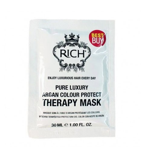 Rich Pure Luxury Argan Color Protect Therapy Hair Mask 30ml