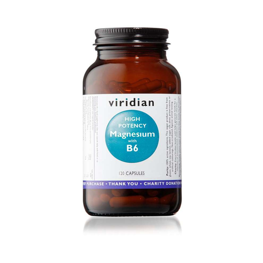 High Potency Magnesium with B6 120's
