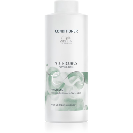 Wella Professionals Nutricurls Waves & Curls Nourishing Conditioner For Easy Combing 1000 ml