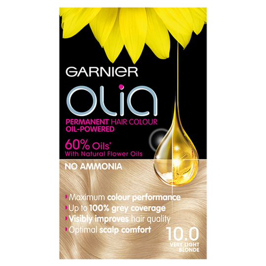Garnier Olia 10.0 Very Light Blonde Hair Dye - 1 Kit
