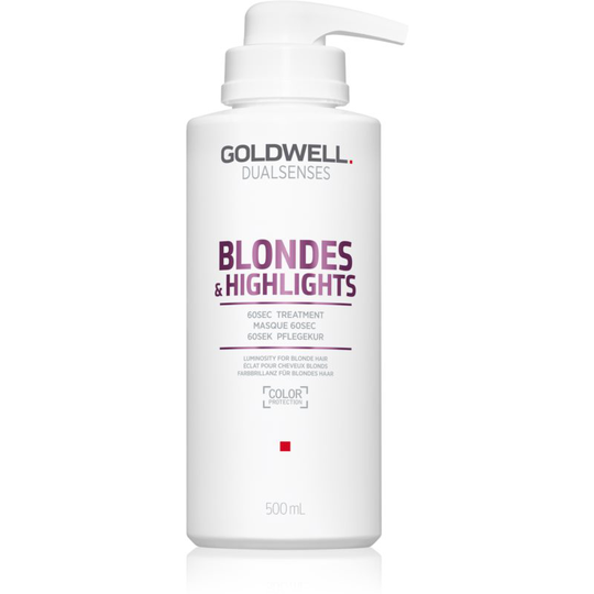 Goldwell Dualsenses Blondes & Highlights Regenerating Mask for Yellow Tones Neutralization 500 ml