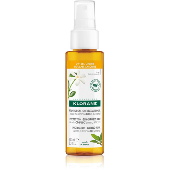 Klorane Monoï & Tamanu Protective Oil for Sun-Stressed Hair 100 ml