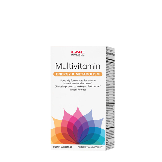 GNC Women's Multivitamin Energy & Metabolism Dietary Supplement Caplets - 90 ct