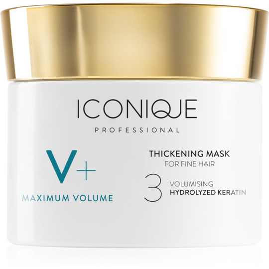 ICONIQUE Maximum volume intense volumising mask for fine hair 100 ml