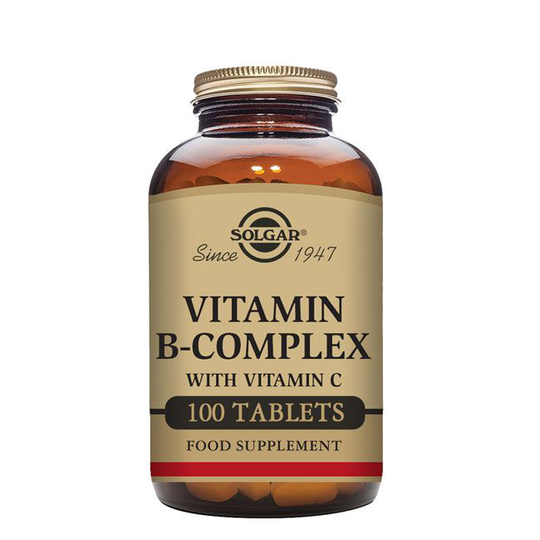 Solgar Vitamin B-Complex with Vitamin C Tablets x100