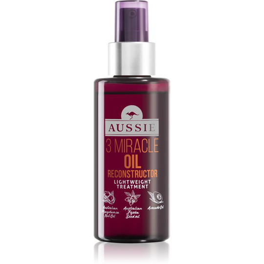 Aussie 3 Miracle Oil Reconstructor Regenerating Hair Oil in Spray 100 ml