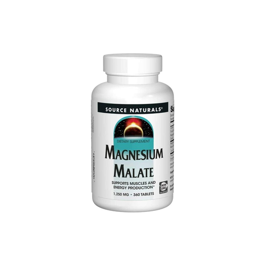 Source Naturals Magnesium Malate 1250 mg 360 Tablets