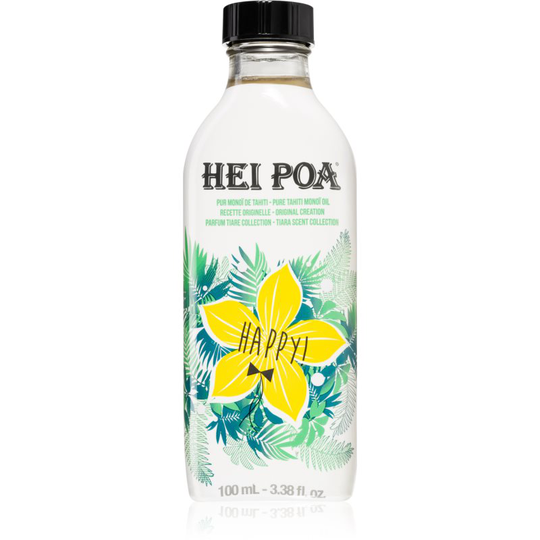 Hei Poa Tahiti Monoi Oil Happy Multi-Functional Oil for Body and Hair 100 ml