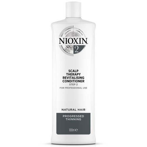 Nioxin SYS2 Scalp Therapy Revitalising Conditioner for Natural Hair with Progressed Thinning 1000ml