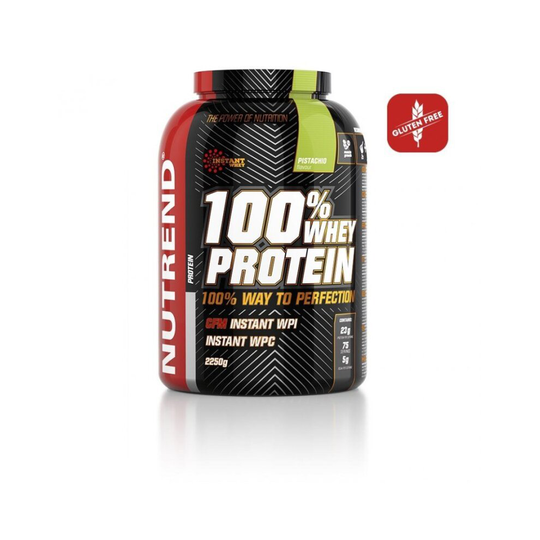 (Strawberry) Nutrend 100% Whey Protein Isolate & BCAA Muscle Growth Recovery Repair - 2.25KG