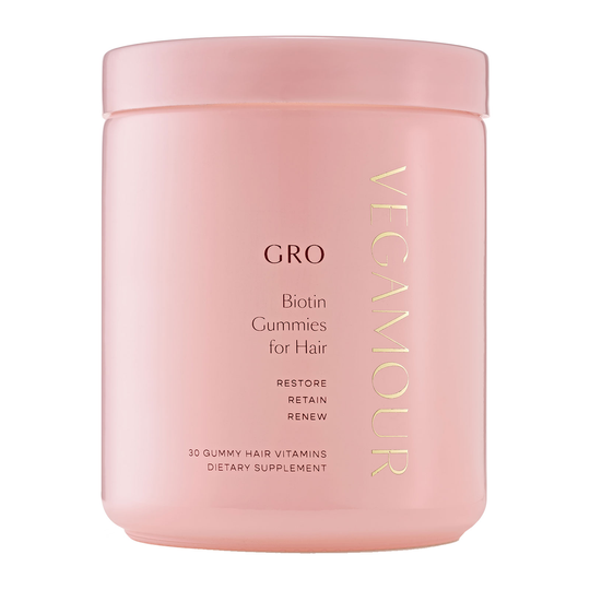 Vegamour Gro Biotin Gummies For Thinning Hair & Hair Wellness X 30
