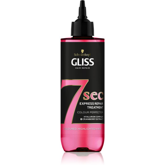 Schwarzkopf Gliss 7 sec Regenerating Treatment For Colored Hair 200 ml