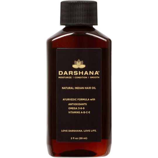 Darshana Natural Indian Hair Oil with Ayurvedic Botanicals (2 fl oz.)