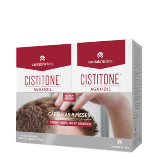 Cistitone Agaxidil Duo Chronic Hair Loss Capsules