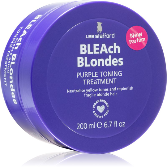 Lee Stafford Bleach Blondes Mask for Yellow Tones Neutralization 200 ml