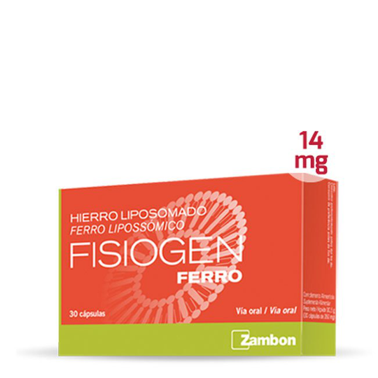 Fisiogen Iron Supplement 30 capsules