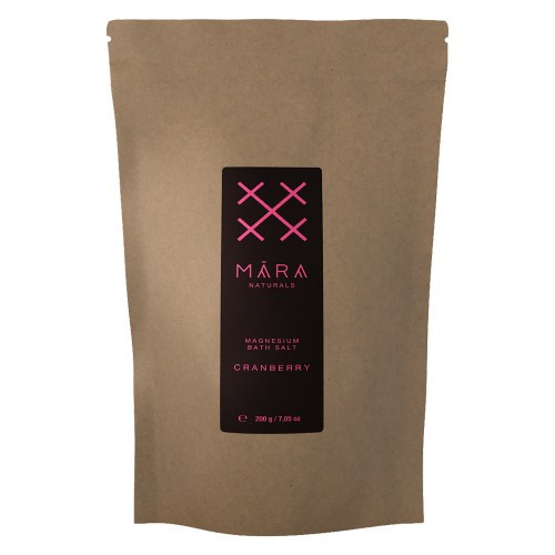 Mara Naturals Magnesium Bath Salt Cranberry