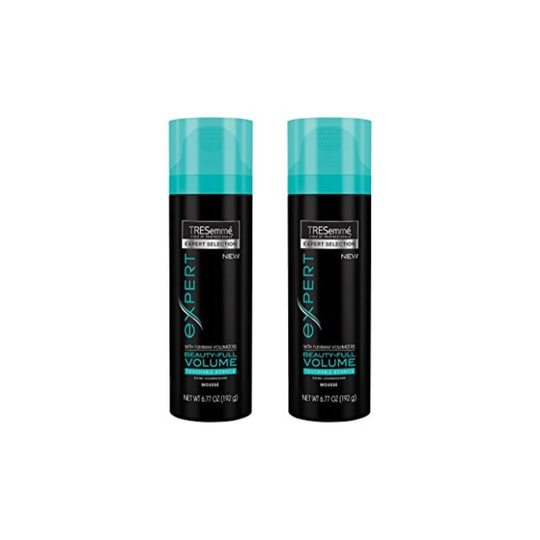 TRESemmÃ Hair Mousse, Beauty Full Volume 6.77 oz (6.77 oz Pack of 2)