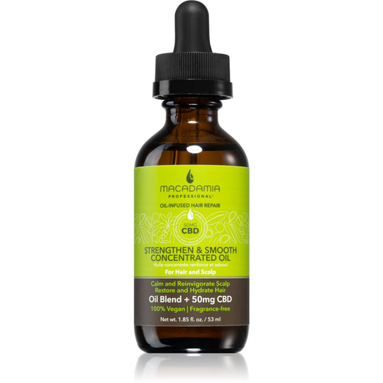 Macadamia Natural Oil Strengthen & Smooth Regenerating and Detoxifying Oil For Scalp And Hair Roots 53 ml