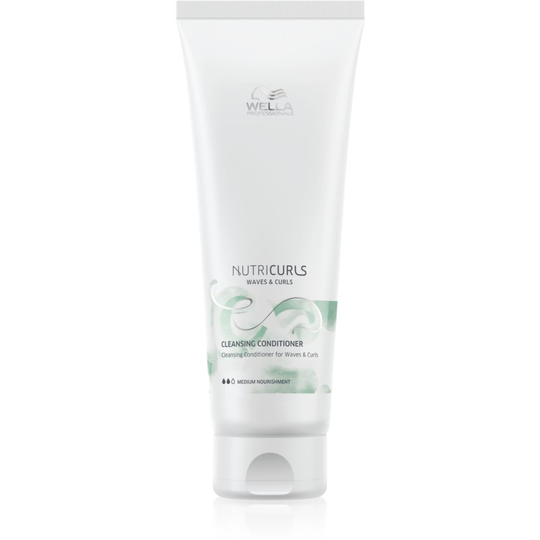 Wella Professionals Nutricurls Waves & Curls Cleansing Conditioner For Wavy And Curly Hair 250 ml