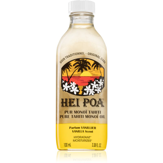 Hei Poa Pure Tahiti Monoï Oil Vanilla Multi-Functional Oil for Body and Hair 100 ml