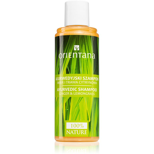 Orientana Ayurvedic Hair Shampoo Ginger & Lemongrass Refresh Shampoo 210 ml