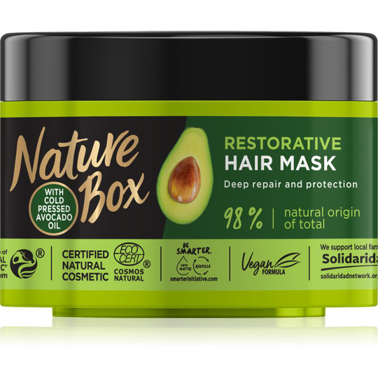 Nature Box Avocado Intense Regenerating Mask For Damaged Hair 200 ml
