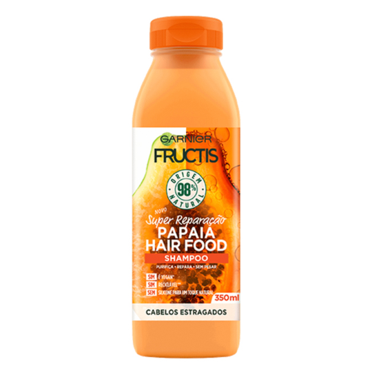 Fructis Hair Food Papaya Repairing Shampoo 350ml