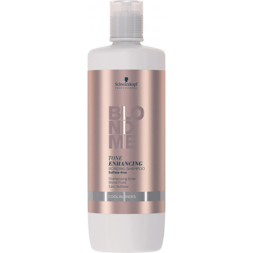Schwarzkopf BlondMe Cool Ice Color Enhancing Bonding Hair Shampoo 1000ml