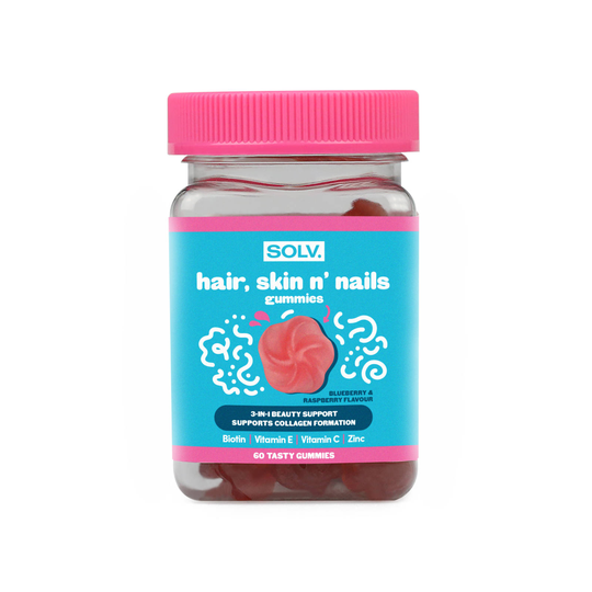 Solv. Hair, Skin N' Nails 60 Gummies