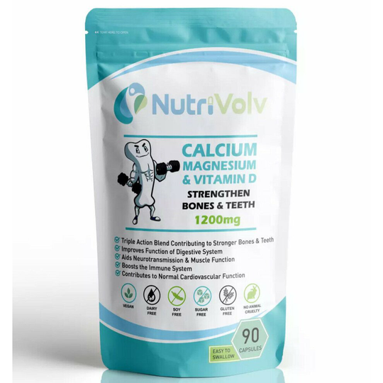 Calcium Magnesium & Vitamin D - Bones Teeth Osteoporosis Joints