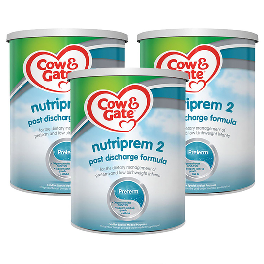 Cow & Gate Nutriprem 2 Baby Milk Formula 800G X 3