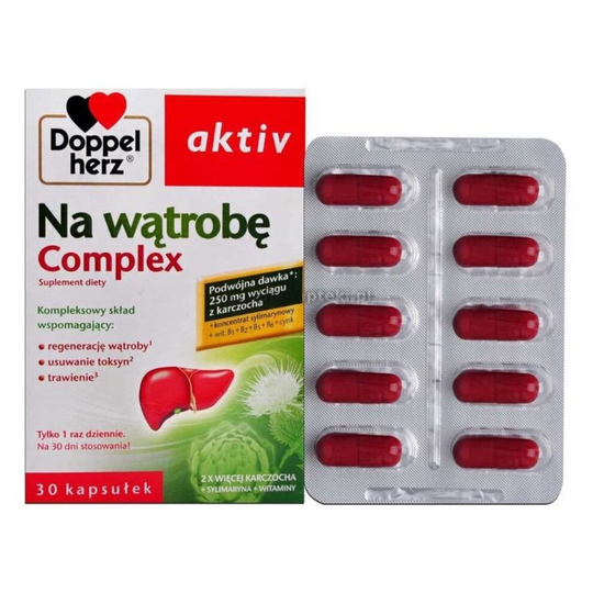 Doppelherz Aktiv Complex Na Wątrobę 30 kapsułek Liver Support