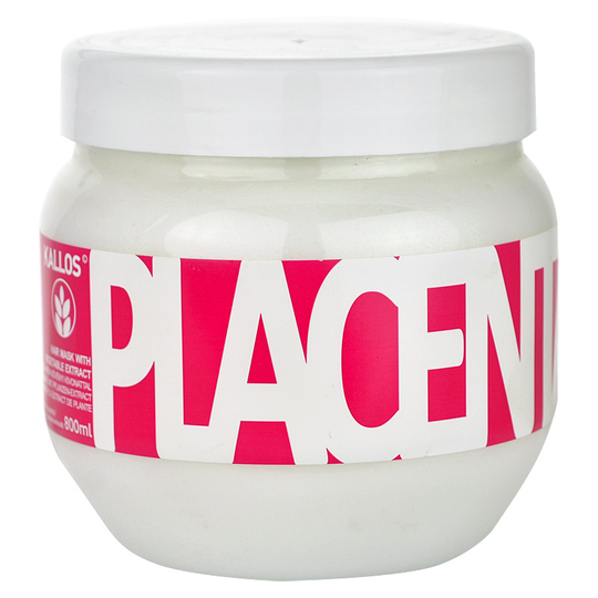 Kallos Placenta Mask for Dry and Damaged Hair 800 ml