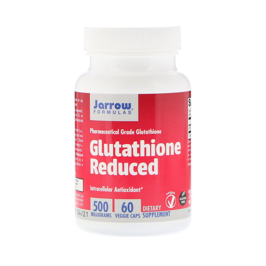 Jarrow Formulas, Glutathione Reduced, 500 mg, 60 Veggie Caps