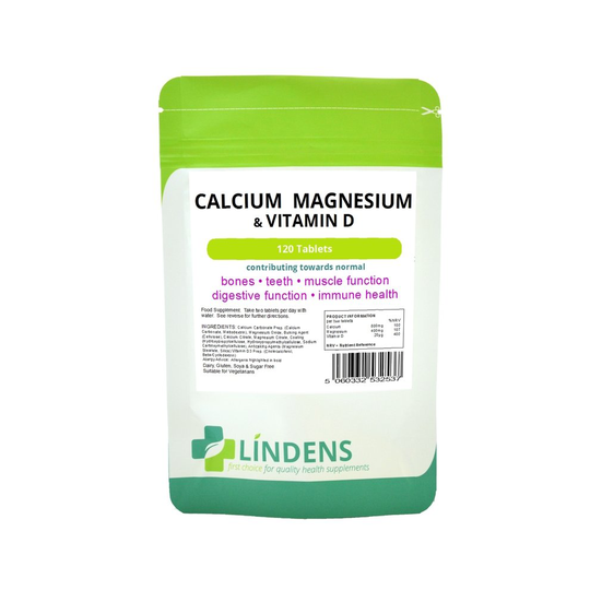 Calcium Magnesium & Vitamin D DOUBLE PACK 240 Tablets Quality Supplement