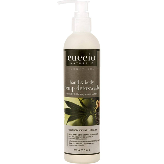 Cuccio Lavender Oil And Magnesium Sulfate Hand And Body Hemp Detox Wash 237Ml