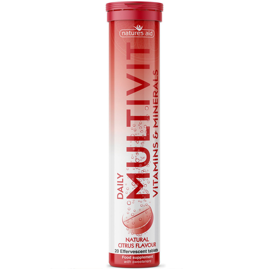 Natures Aid Daily Multivit Effervescent 20 Tablets