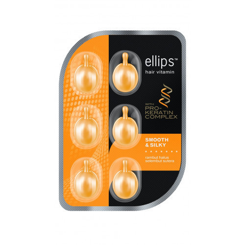 Ellips Pro-Keratin Complex Smooth & Silky Hair Vitamin 6x1ml
