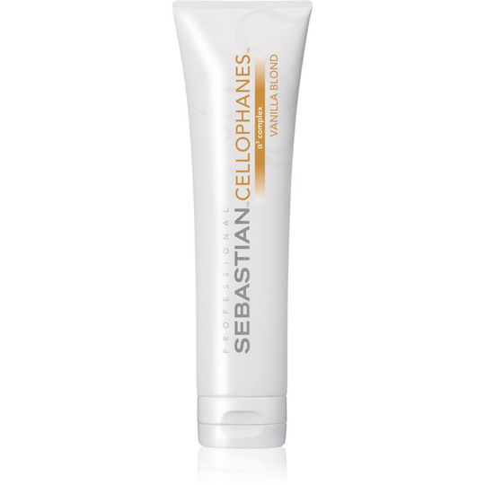 Sebastian Professional Cellophanes Shine Restoration Mask for Dyed Hair Vanilla Blond 300 ml