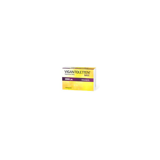 Vigantoletten Max, vitamin D3 2000 IU, 120 capsules, WITAMINA D3