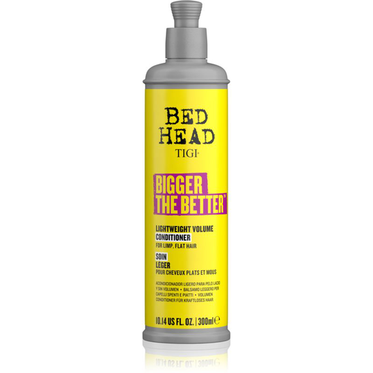 TIGI Bigger The Better Conditioner Maximum Volume Conditioner with Coconut Oil 300 ml