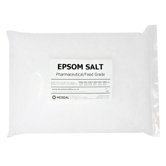 EPSOM SALT | 5KG BAG | FCC Food Grade | Magnesium Sulphate