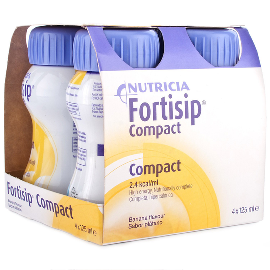 Nutricia Fortisip Compact Banana 125Ml X 4