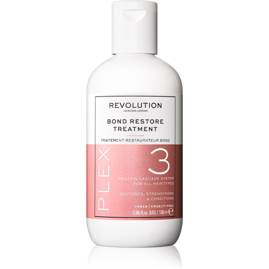 Revolution Haircare Plex No.3 Bond Restore Treatment Intensive Hair Treatment for Dry and Damaged Hair 100 ml