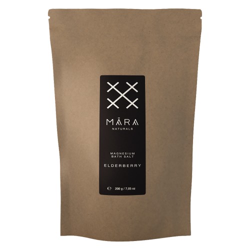 Mara Naturals Magnesium Bath Salt Elderberry